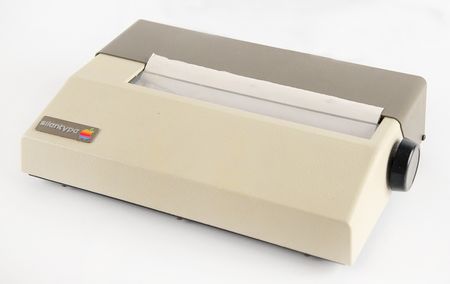 Lot #6039 Apple II Computer with Sanyo Monitor, Disk II Drive, Silentype Thermal Printer, and Manuals - Image 6