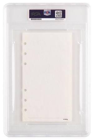 Lot #6004 Steve Jobs Signature - PSA NM-MT 8 - Image 2