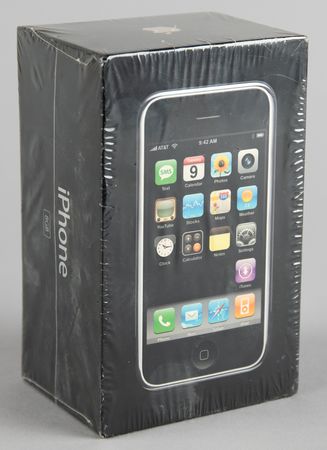 Lot #6130 Apple iPhone (First Generation, Sealed 8GB) - Image 1