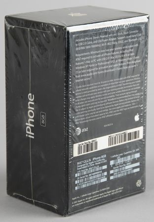 Lot #6130 Apple iPhone (First Generation, Sealed 8GB) - Image 2