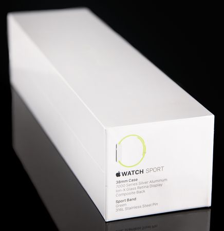 Lot #6119 Apple Watch Sport (1st Generation, Sealed - Aluminum, 38mm, 8GB) - Image 2