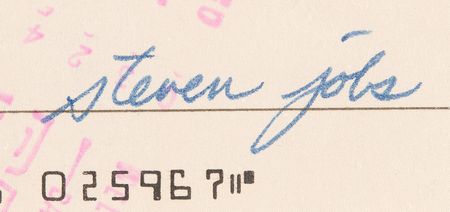 Lot #6001 Steve Jobs Signed 1976 Apple Computer Co. Check No. 5, Filled Out Entirely by the Company's Co-Founder - PSA GEM MT 10 - Image 3