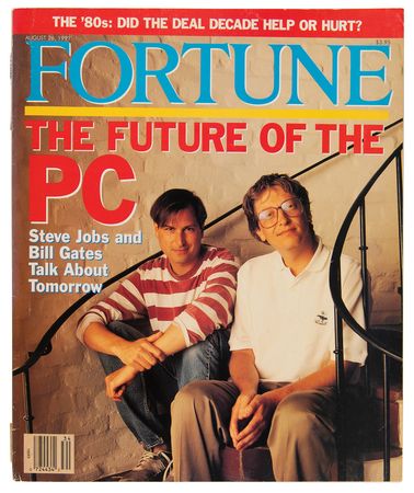 Lot #6020 Steve Jobs and Bill Gates: Fortune