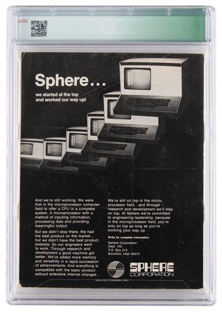 Lot #6012 Steve Jobs: First Apple-1 Ad and Review in Interface Magazine from July 1976 - CGC 4.5 (WHITE Pages) - Image 2