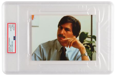 Lot #6024 Steve Jobs Original Photograph - PSA Type I - Image 1