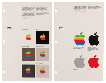 Lot #6161 Apple Computer 'Corporate Identity Guidelines' Manual (1985) - Image 4