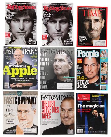 Lot #6021 Steve Jobs Magazine Collection (27) - From the Collection of Clement Mok - Image 2