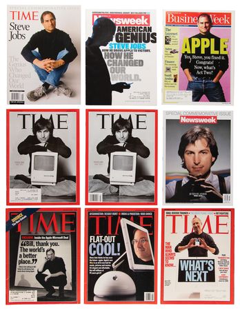 Lot #6021 Steve Jobs Magazine Collection (27) - From the Collection of Clement Mok - Image 3