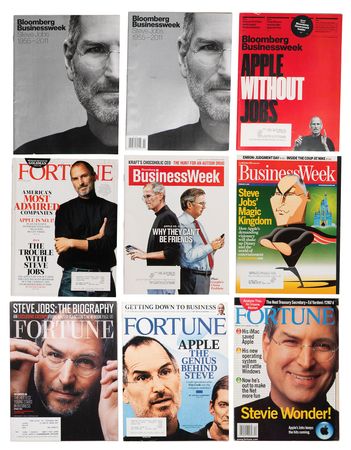 Lot #6021 Steve Jobs Magazine Collection (27) - From the Collection of Clement Mok - Image 4