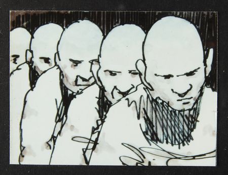 Lot #6150 Apple Chiat/Day Storyboard Photostat Display for the ?1984? Macintosh Television Commercial - From the Collection of Clement Mok - Image 3