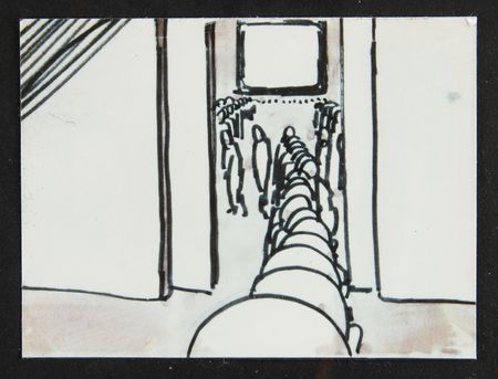 Lot #6150 Apple Chiat/Day Storyboard Photostat Display for the ?1984? Macintosh Television Commercial - From the Collection of Clement Mok - Image 5