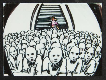 Lot #6150 Apple Chiat/Day Storyboard Photostat Display for the ?1984? Macintosh Television Commercial - From the Collection of Clement Mok - Image 6