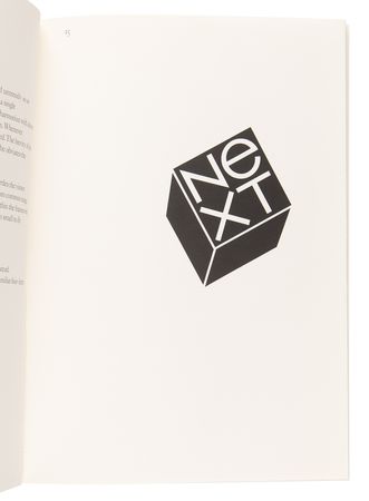 Lot #6168 NeXT Logo Presentation Booklet - From the Collection of Clement Mok - Image 6