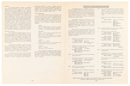 Lot #6027 Apple-1 Computer Operation Manual - From the Collection of Clement Mok - Image 3