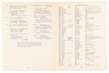 Lot #6027 Apple-1 Computer Operation Manual - From the Collection of Clement Mok - Image 4