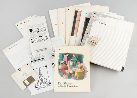 Lot #6174 Apple Education Collection of Marketing