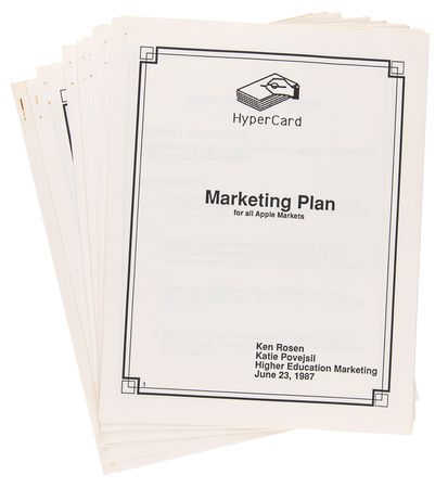 Lot #6189 HyperCard Marketing Materials - From the Collection of Clement Mok - Image 5