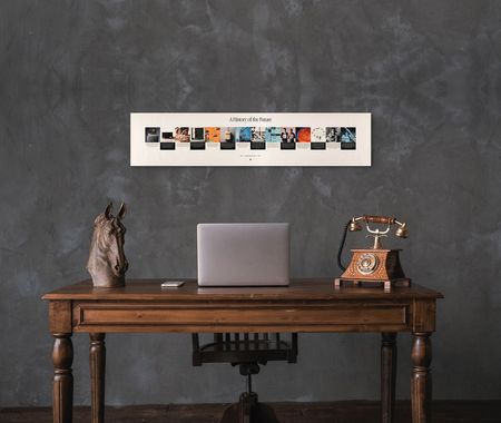 Lot #6228 AppleWorld Conference 1987 'A History of the Future' Poster - From the Collection of Clement Mok - Image 4