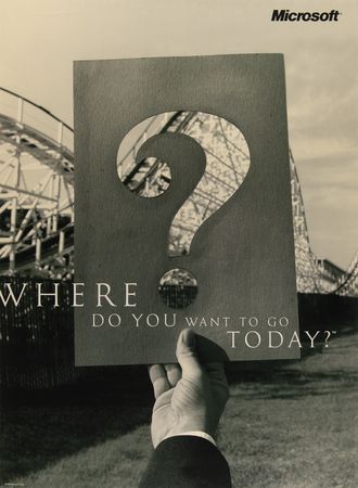 Lot #6234 Microsoft Windows 95 (4) Launch Posters - From the Collection of Clement Mok - Image 2