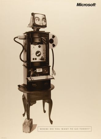 Lot #6234 Microsoft Windows 95 (4) Launch Posters - From the Collection of Clement Mok - Image 5