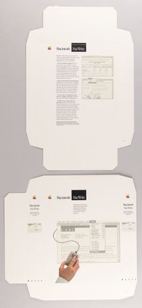 Lot #6192 Apple Macintosh MacPaint and MacWrite Boxes, Manuals, and Color Proof Poster - From the Collection of Clement Mok - Image 8