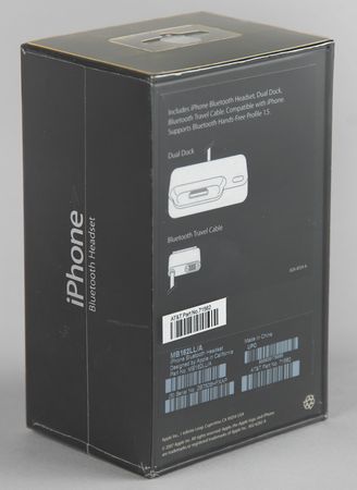 Lot #6112 Apple iPhone Bluetooth Headset (First Generation, Sealed) - Image 3