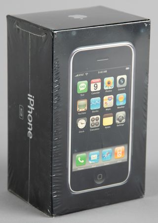 Lot #6128 Apple iPhone - Rare 4GB Model (First Generation, Sealed) - Image 1