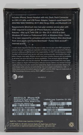 Lot #6128 Apple iPhone - Rare 4GB Model (First Generation, Sealed) - Image 4