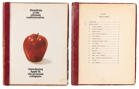 Lot #6032 Apple II Mini Manual and Applesoft