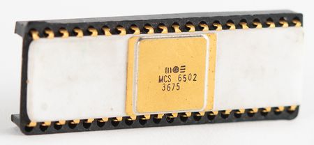 Lot #6028 MOS Technology Ceramic 6502 Chip