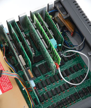 Lot #6037 Apple II Plus Computer: Scarce Bell & Howell 'Darth Vader' or 'Black Apple' Variant - Image 6