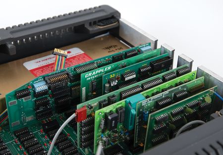 Lot #6037 Apple II Plus Computer: Scarce Bell & Howell 'Darth Vader' or 'Black Apple' Variant - Image 7