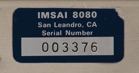 Lot #6294 IMSAI 8080 Microcomputer - Image 4