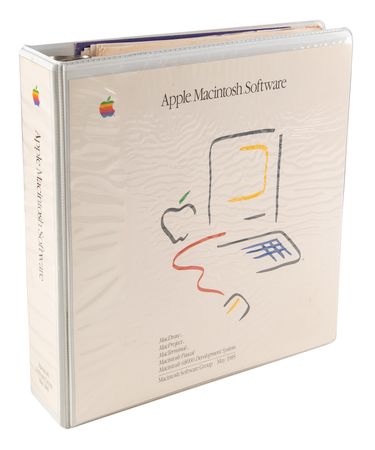 Lot #6162 Apple ACIUS 4th Dimension Developer Preproduction Binder and Demonstration Manual - Image 2