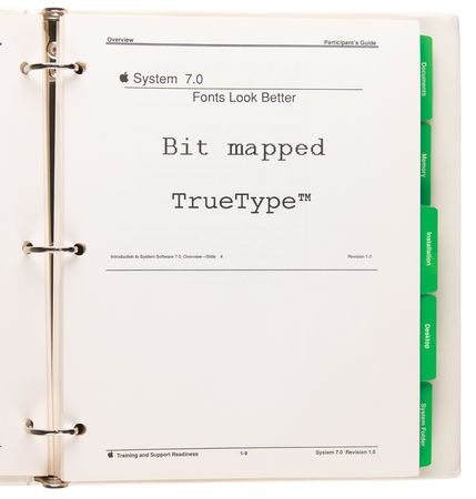 Lot #6164 Apple 150 Macintosh System Software v 7.0 Product Training Participant's Guide - Image 3