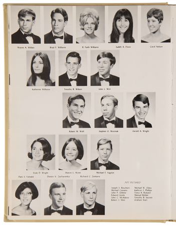 Lot #6005 Steve Jobs and Steve Wozniak 1972 and 1968 High School Yearbooks - Image 6