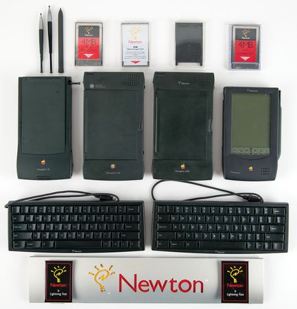 Lot #6087 Apple Newton Product (7) Group Lot