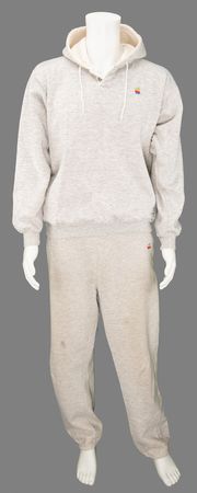 Lot #6259 Apple Computer Sweatsuit - Hooded
