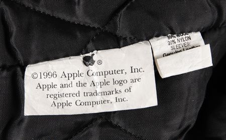 Lot #6204 Apple Computer Website Bomber Jacket - Image 3