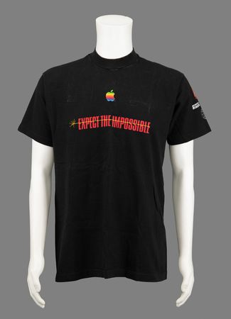 Lot #6266 Apple Computer 'Mission: Impossible' Promotional T-Shirt and Cap - Image 2