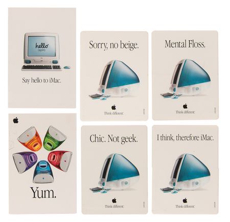 Lot #6198 Apple iMac G3 Group Lot of (13) Promotional Items - Image 4