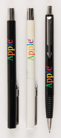 Lot #6199 Apple Computer Vintage Pen and Pencil