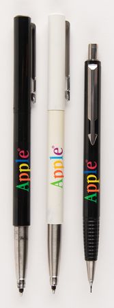 Lot #6199 Apple Computer Vintage Pen and Pencil Set - Image 2