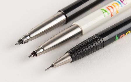 Lot #6199 Apple Computer Vintage Pen and Pencil Set - Image 3