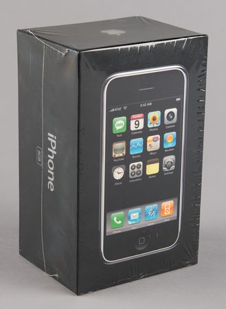 Lot #6129 Apple iPhone (First Generation, Sealed 8GB) - Image 1