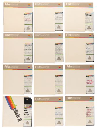 Lot #6050 Apple Collection of (30) Macintosh Development FileWare (Twiggy) Floppy Disks - From the Collection of Dennis Grimm - Image 2