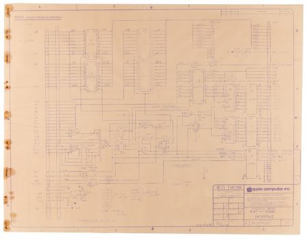Lot #6051 Apple Computer Collection of (36) Early Schematics - From the Collection of Dennis Grimm - Image 4