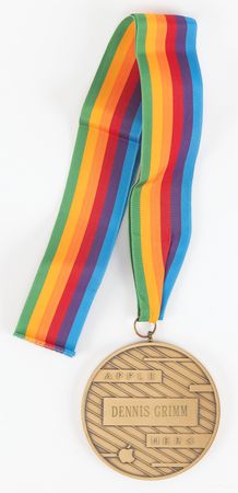 Lot #6153 Apple Hero Award - From the Collection of Dennis Grimm - Image 2