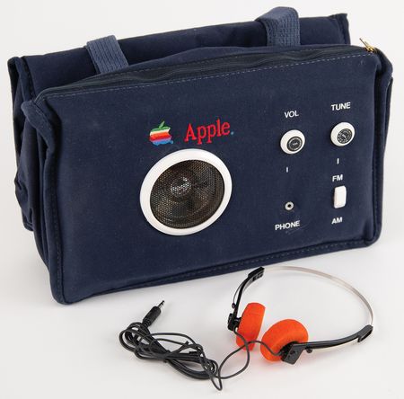 Lot #6240 Apple Computer Souvenir Cooler with