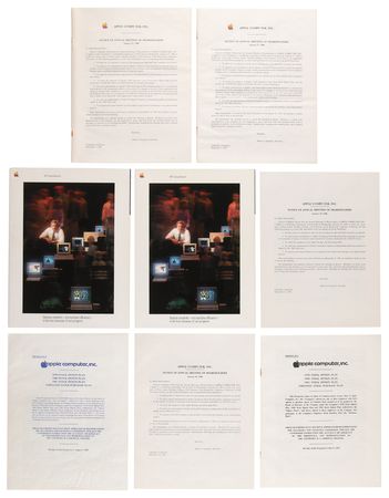 Lot #6177 Apple Computer Employee Investment and